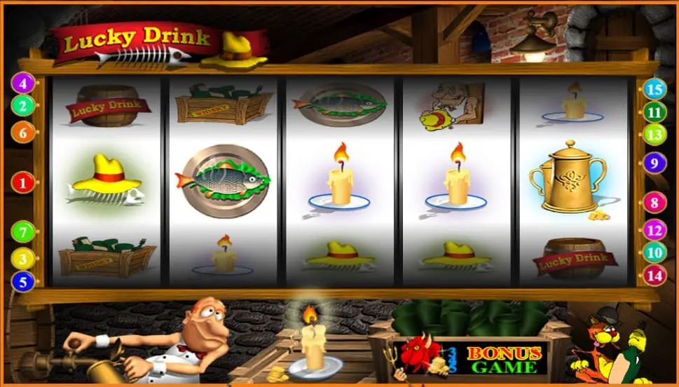 Игровой автомат Lucky Drink